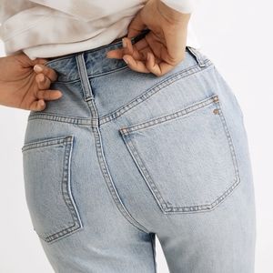 Madewell curvy perfect vintage jeans